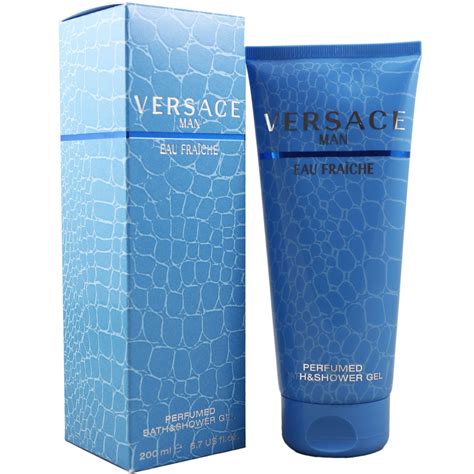 versace herren duschgel|Versace Man Eau Fraîche Perfumed Bath & Shower Gel (200 ml) .